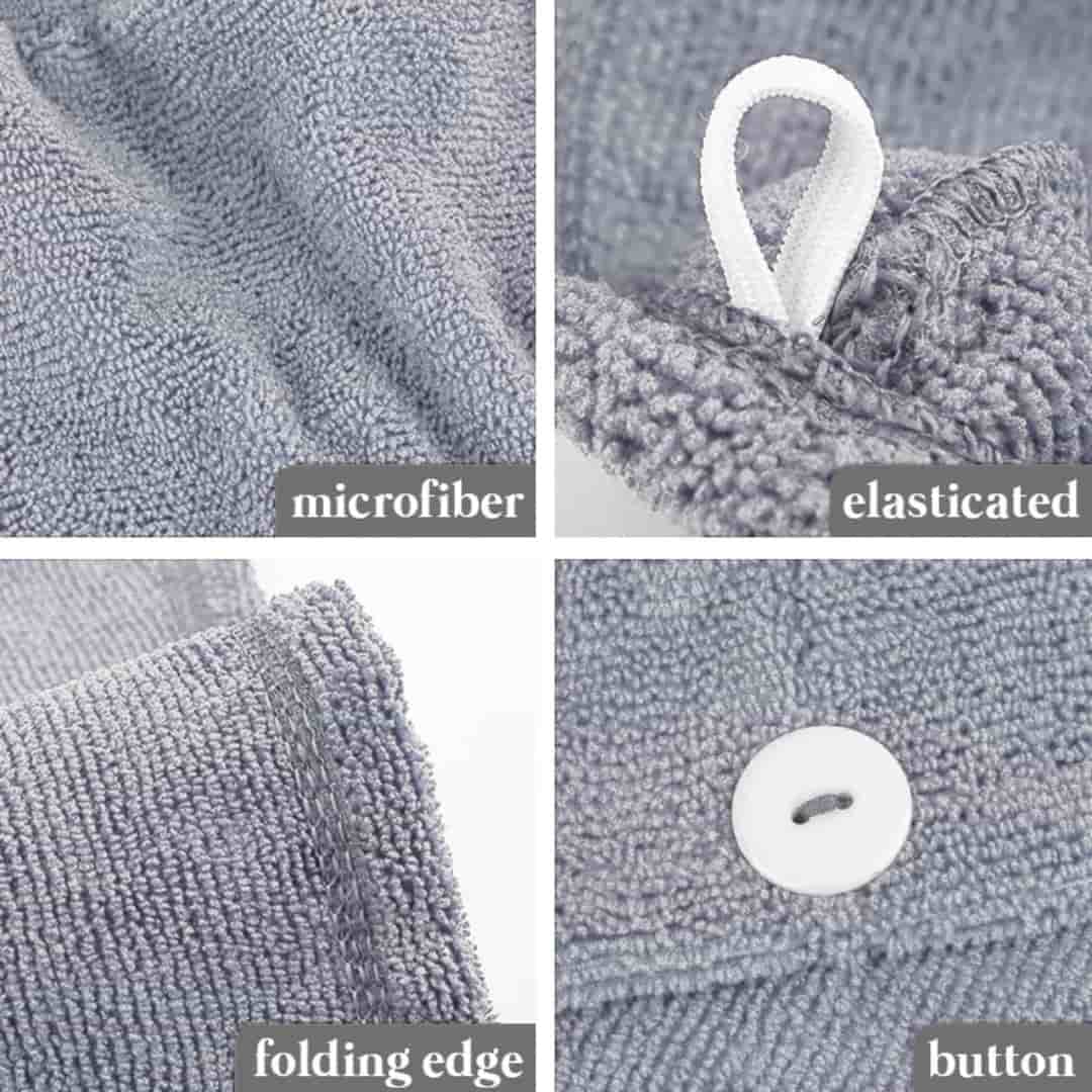 Hair Towel Wrap Quick Dry 100% Cotton