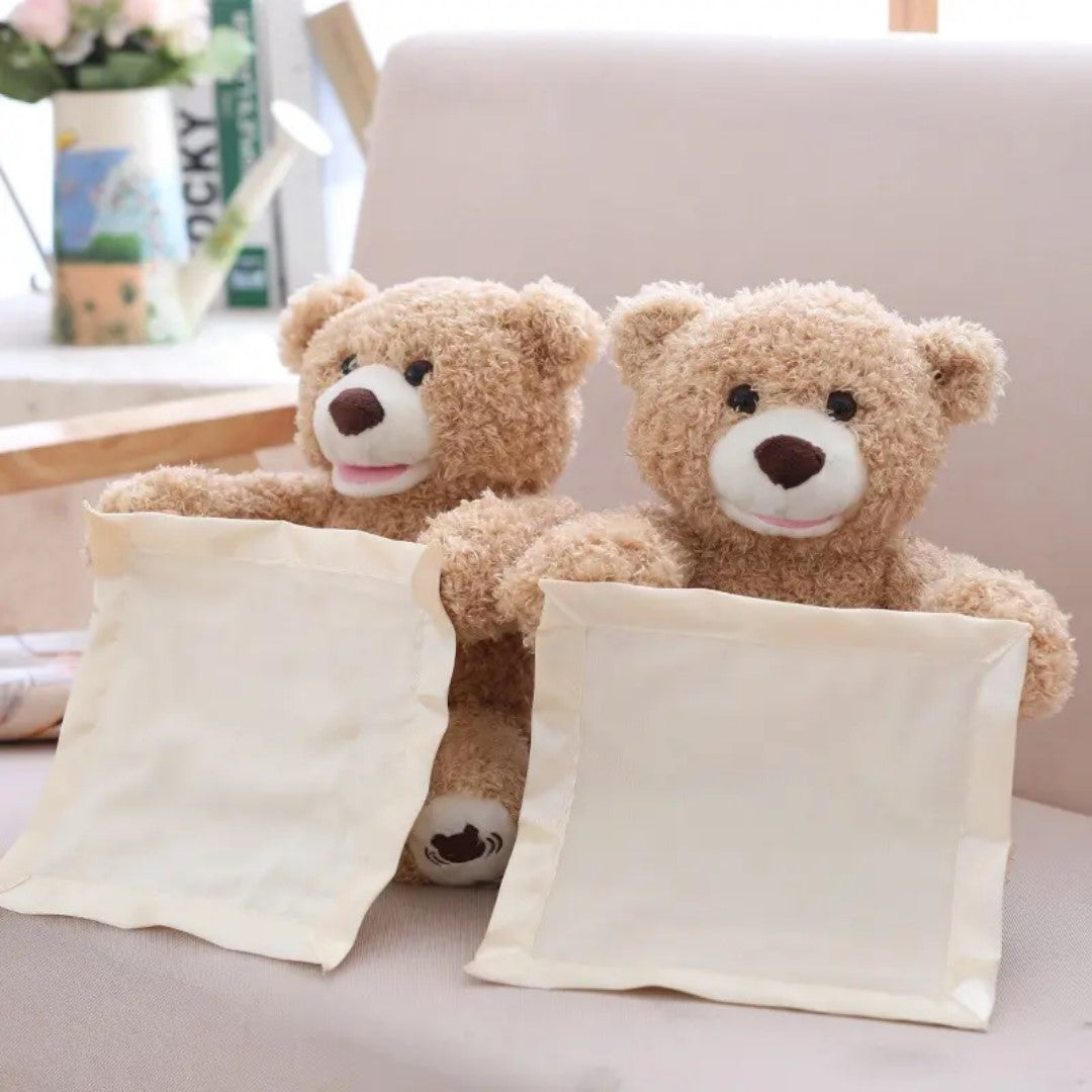 Peek-a-Boo Teddy Bear- For Your Precious Baby.