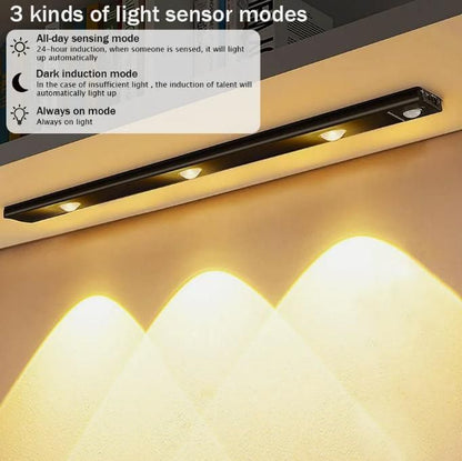 LED PIR Motion Sensor Cabinet With USB Rechargeable