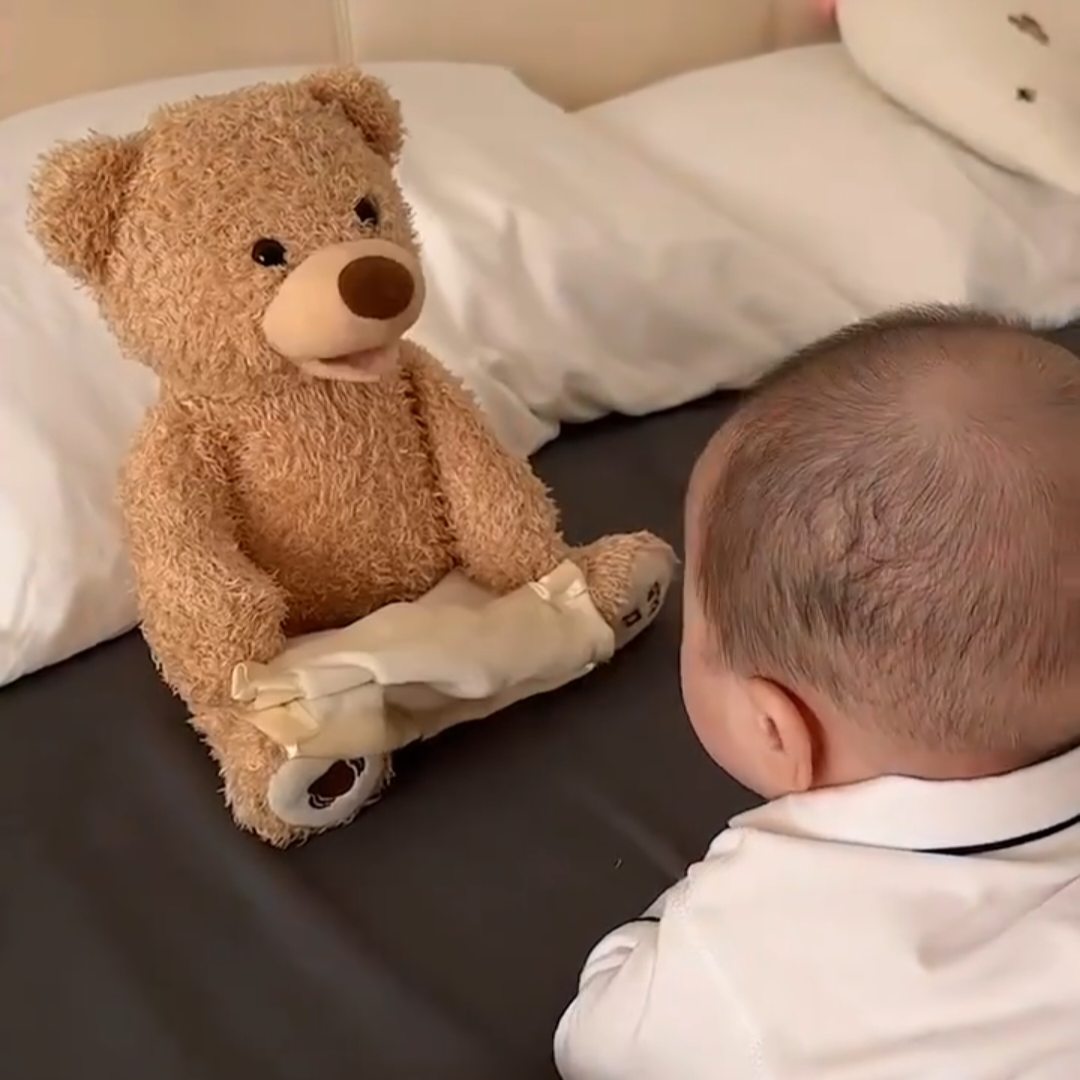 Peek-a-Boo Teddy Bear- For Your Precious Baby.