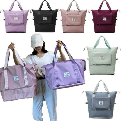 Foldable Polyester Travel Duffel Bag