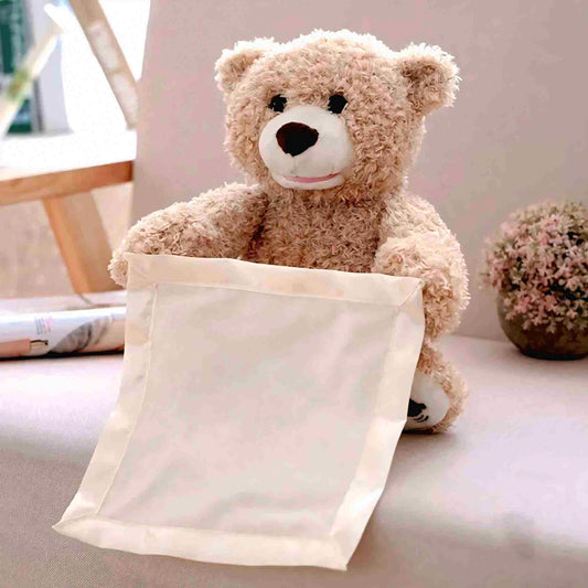 Peek-a-Boo Teddy Bear- For Your Precious Baby.