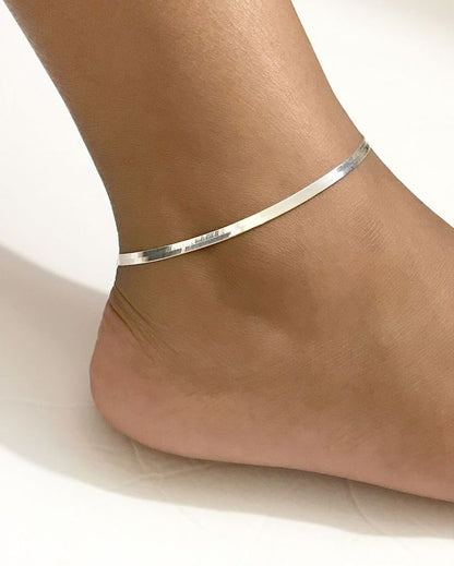 Anti Tarnish Lucky Snake Anklets