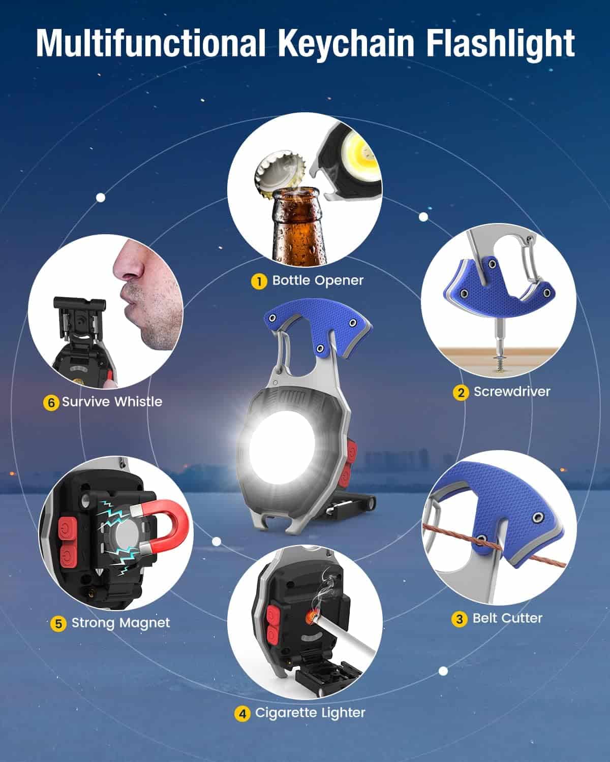 Mini Keychain Torch