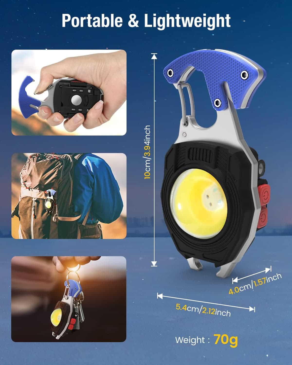 Mini Keychain Torch