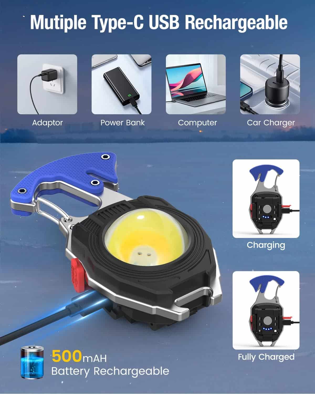 Mini Keychain Torch