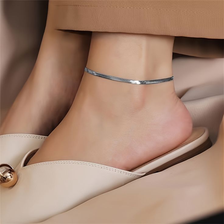 Anti Tarnish Lucky Snake Anklets